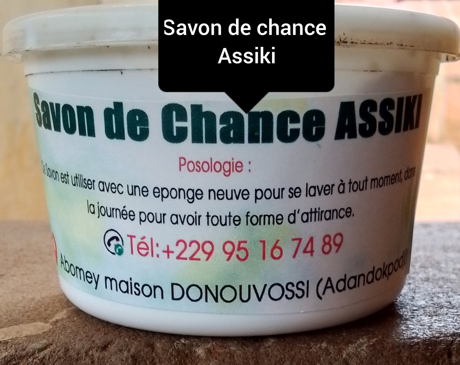 Savon de chance Assiki