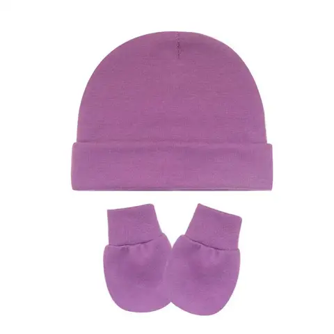 Bonnet et gants pour bébés